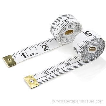 ロゴ付きグラスファイバー巻尺カスタムテーラー測定テープ